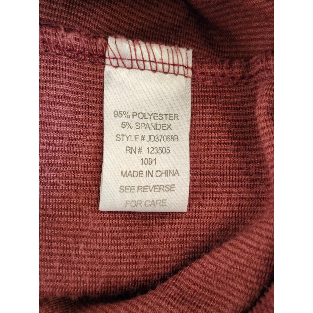 Heart Hips Burgundy Corduroy Zip Front Pinafore Dress Small Y2K Grunge Academia - Picture 10 of 11